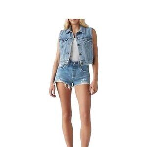 Levi’s 501 ButtonFly Denim Shorts Blue Size 29
